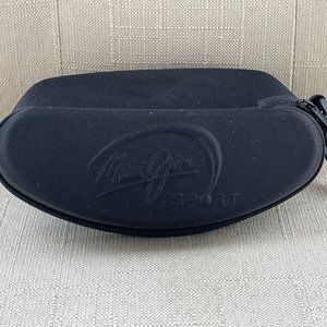 Maui Jim Sport Sunglasses Case Black Hard Case for Sunglasses Zip Around Case